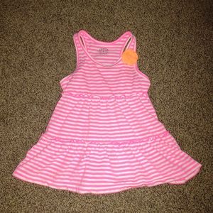 4t Carter's girls summer tank with flower